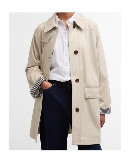 Barbour Natural Front Button Jacket