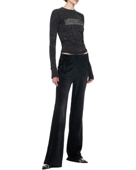 DIESEL Black P-Ely-Q1 Track Pants