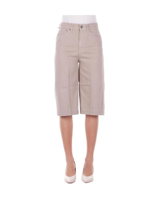 Dondup Natural Delfine Regular Denim Shorts