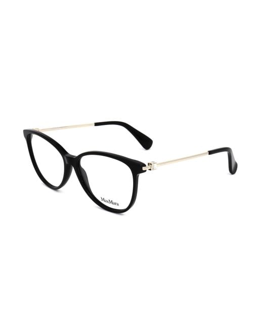 Max Mara White Round Frame Glasses