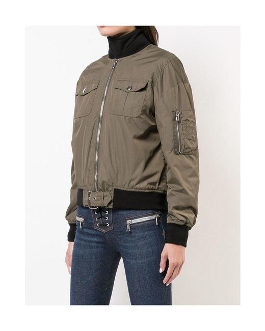 Moschino Green Army Pilot Casual Jacket