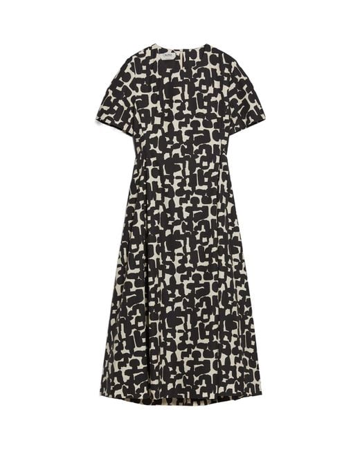 Max Mara Black Short Sleeve Dress