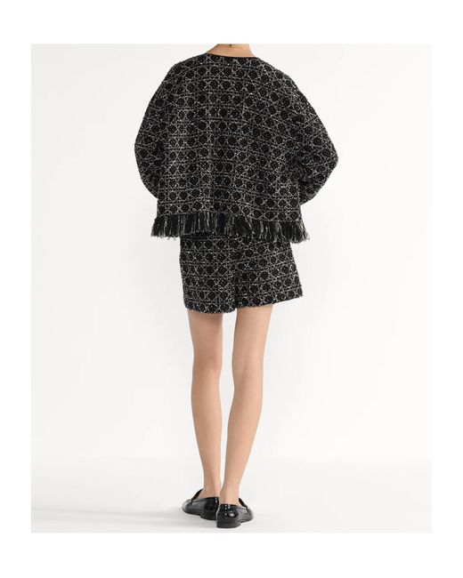 Dior Black Macrocannage Shorts