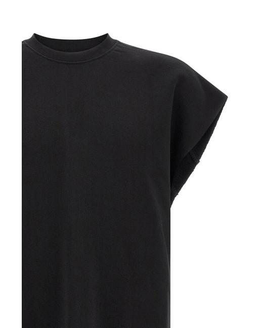 Thom Krom Black M 197 Sleeveless Sweatshirt for men