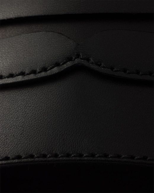 Prada Black Leather Slides