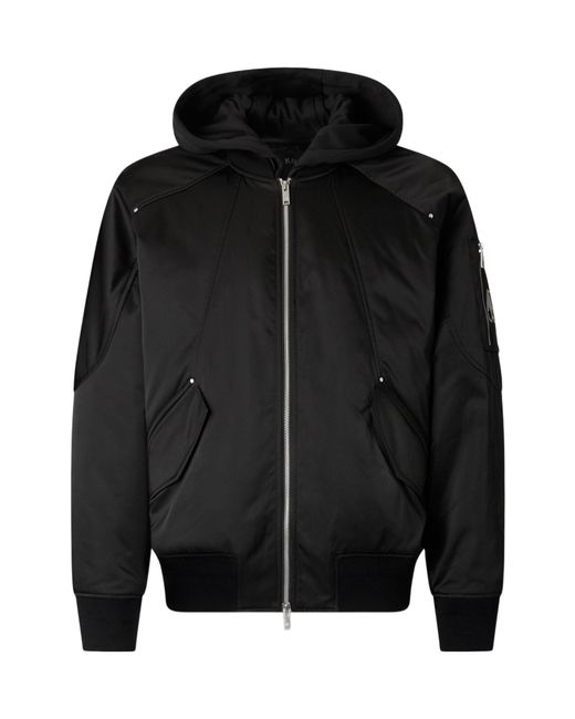 Moose Knuckles Black Long Sleeve Jacket for men