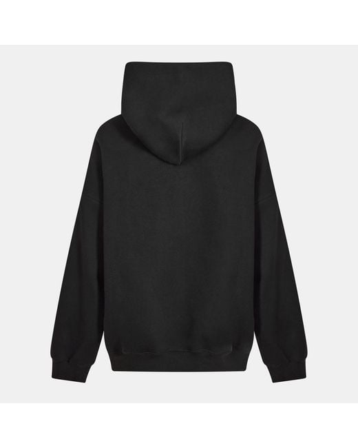 Gucci Black Solid Over The Head Hoodie for men