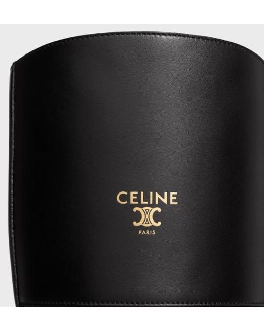 Céline Black Margaret High Boot