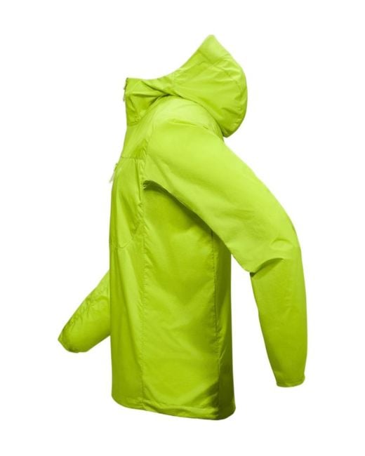Arc'teryx Green Squamish Hoody Hooded Shell Jacket for men