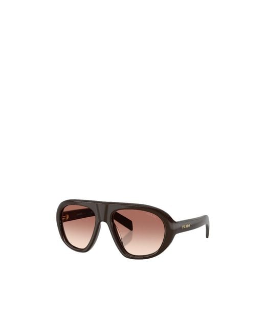 Prada Brown Full Frame Sunglasses