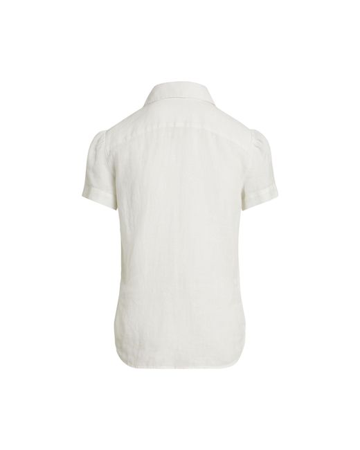 Polo Ralph Lauren White Short Sleeve Plain Shirt
