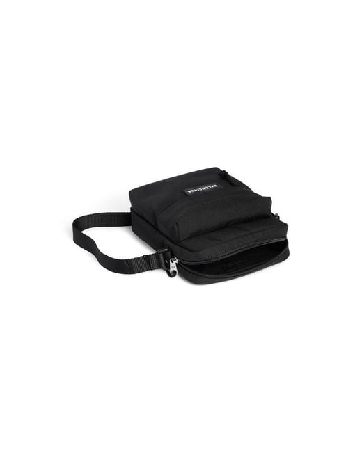 Balenciaga White Explorer Logo Shoulder Bag for men