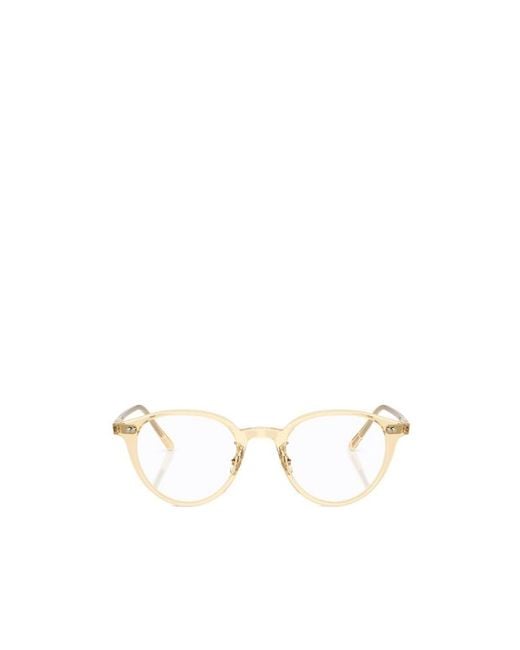 Oliver Peoples White Sarelle Glasses