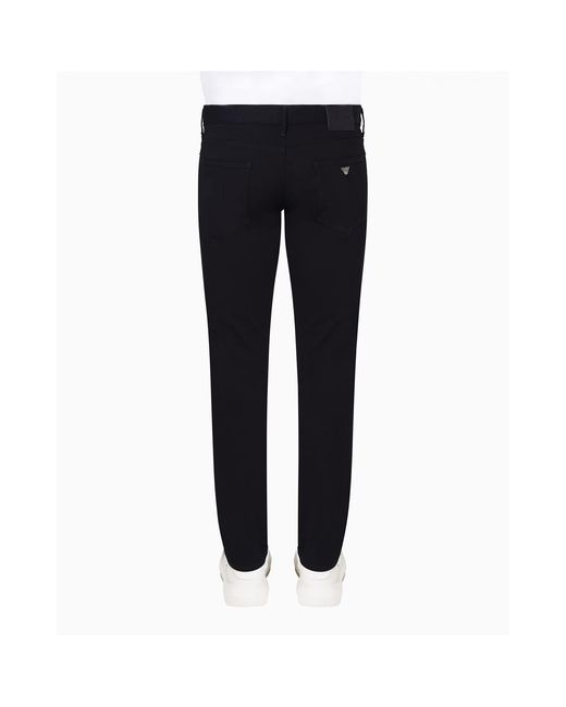 Emporio Armani Black J06 Slim Fit Jeans for men
