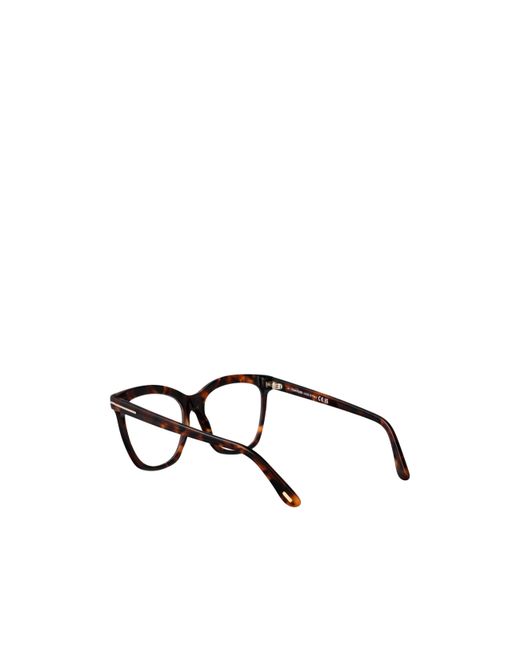 Tom Ford White Eyewear Cat-Eye Frame Glasses