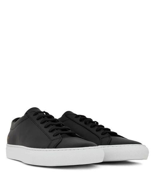 Common Projects Black Low-Cut Skate Shoes for men