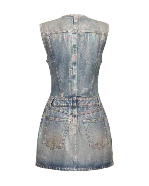 Acne Studios Sleeveless Dress Grey ノースリーブドレス Acne Studios Sleeveless Dress in Dark Grey | FWRD
