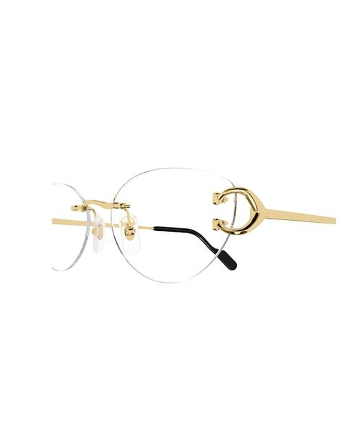 Cartier Multicolor Frameless Glasses