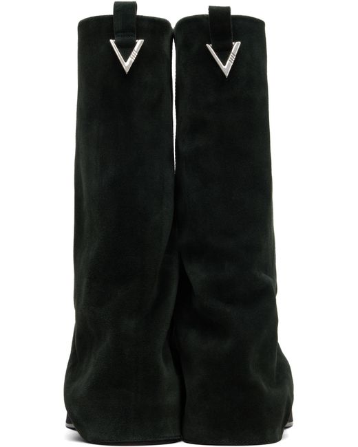 The Attico Black The Combat Boots