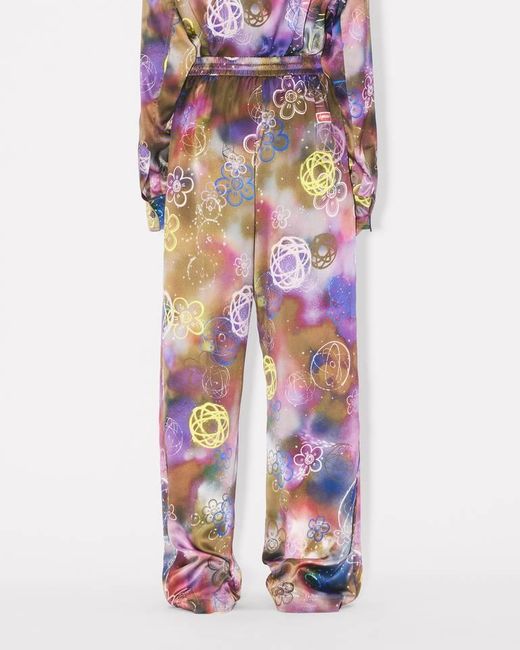 KENZO White X Futura 2000' Graffiti Printed Pants
