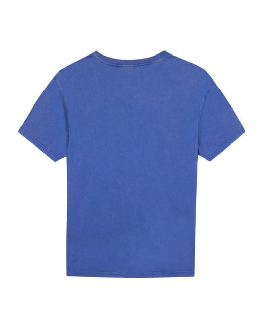 Maison Labiche Blue Popincourt T-Shirt for men
