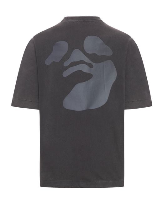 Off-White c/o Virgil Abloh Black Short-Sleeved T-Shirt for men