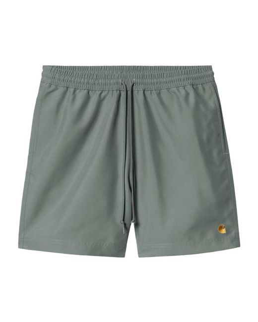Carhartt Gray Chase Swim Trunks for men