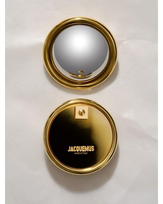 Jacquemus White The Rond Drop Earrings