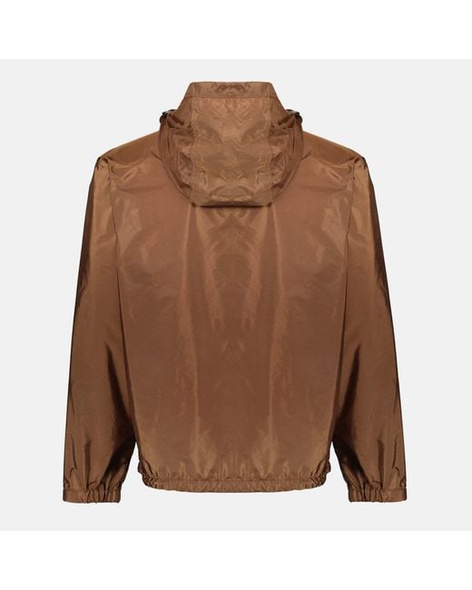 Moncler Brown Remoray Zip-Up Hooded Jacket for men