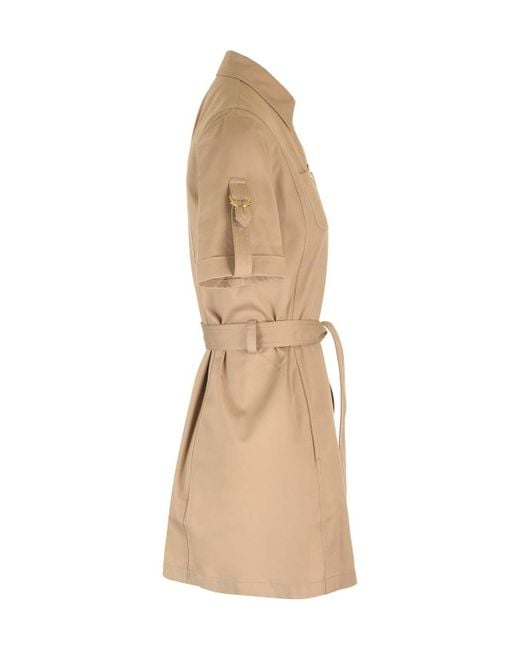 Céline Natural Trapeze Mini Dress