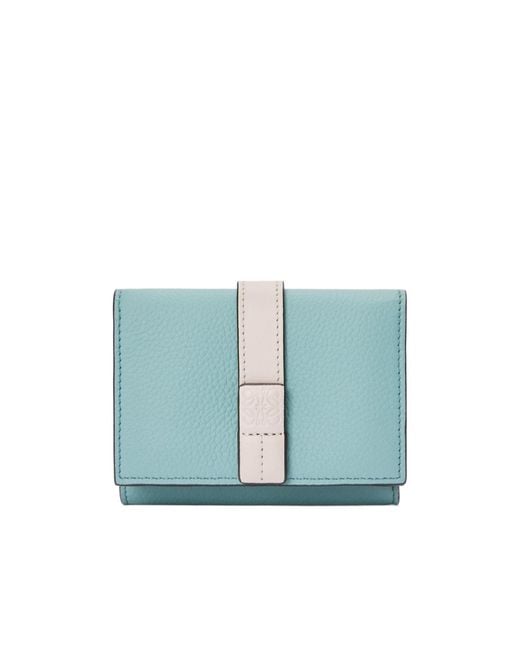 Loewe Blue Trifold Wallet