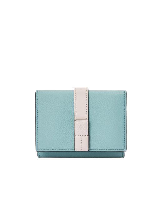 Loewe Blue Trifold Wallet