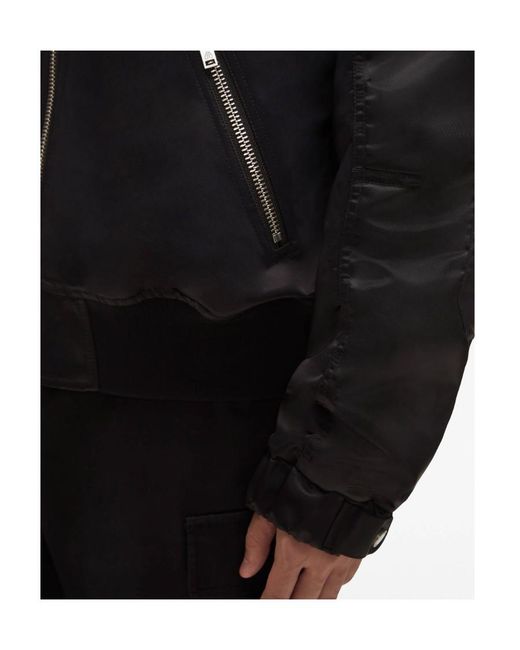 Moose Knuckles Black Logo Jacket for men