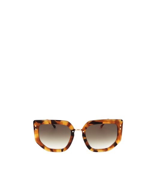 Isabel Marant Multicolor Cat-Eye Frame Sunglasses