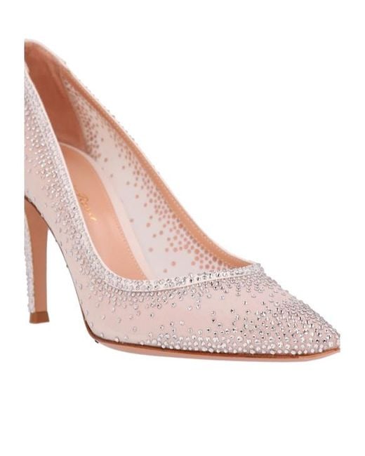 Gianvito Rossi Pink Rania Pumps