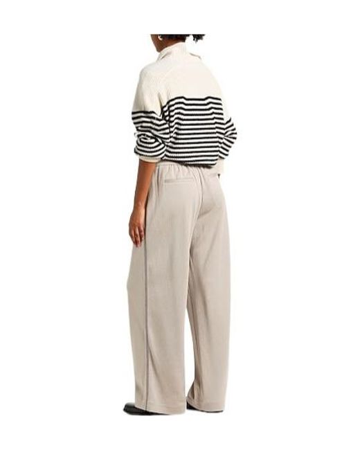 Brunello Cucinelli White Casual Trousers