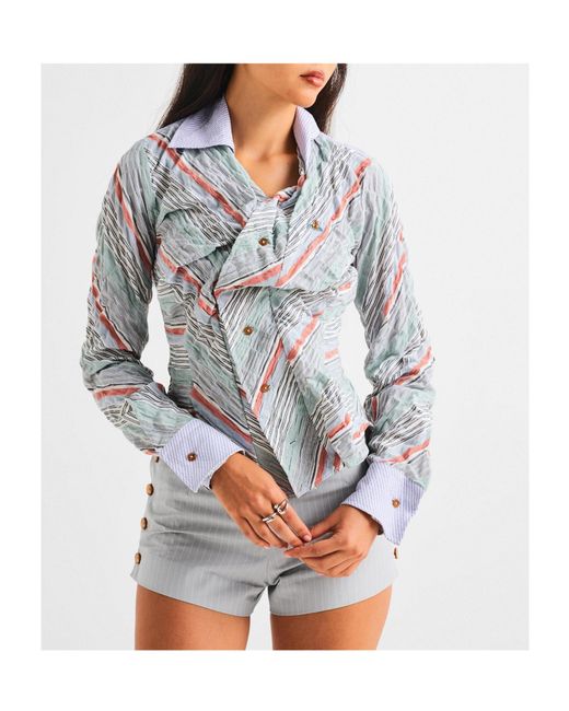 Vivienne Westwood Gray Longsleeve Shirt