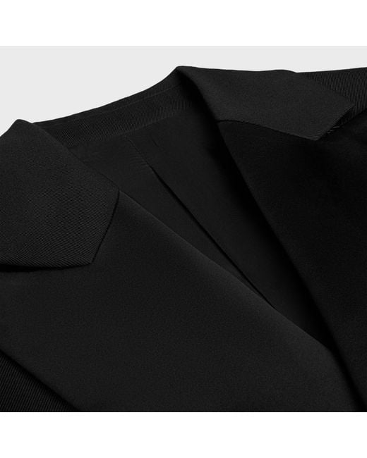 Céline Black Colonne Tux Jacket for men