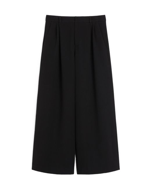 Max Mara Black 'S Daniel Pleated Pants