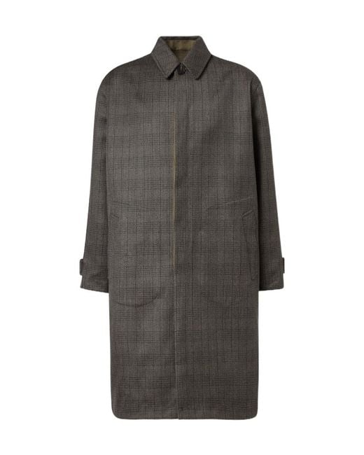 The Row Gray Palo Long Sleeve Coat for men