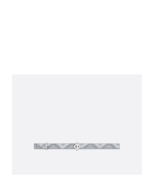 Dior White Cd Diamond Bracelet for men