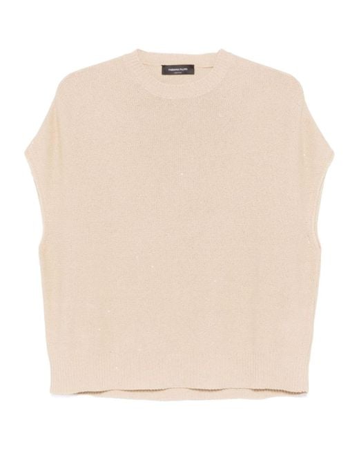Fabiana Filippi Natural Knit Sweater