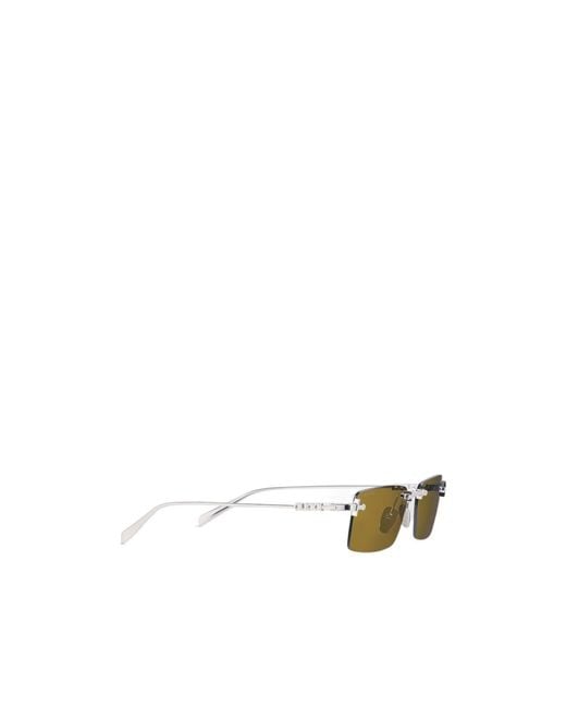 Gucci Green Rectangular Frame Sunglasses for men