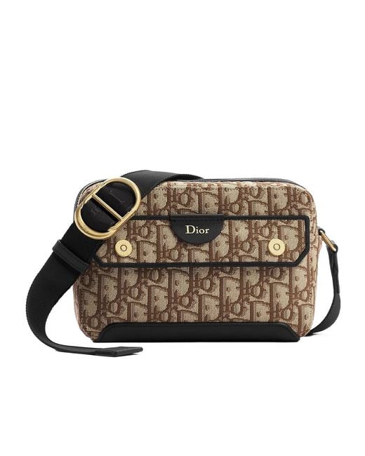 Dior Multicolor Mini Pocket Jett Zipped Messenger Bag for men