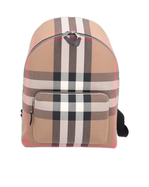 Burberry Multicolor Check Backpack