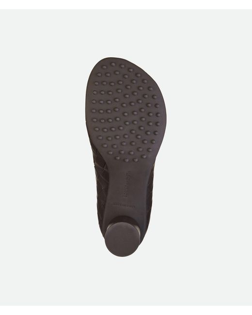 Bottega Veneta Brown Intrecciato Atomic Ankle Boots