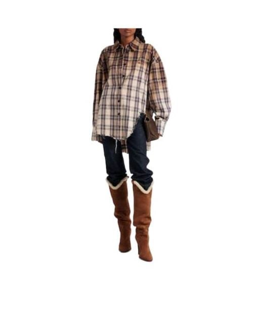 Paris Texas Brown Suede Over-The-Knee Boots