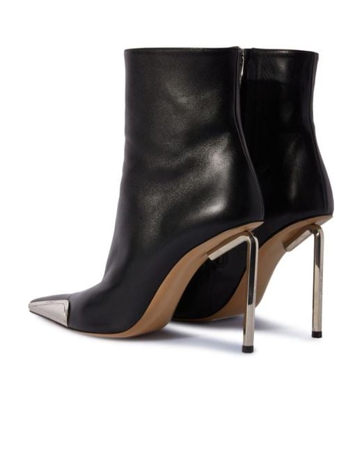 Off-White c/o Virgil Abloh Black Allen Key Zip Detailed Ankle Boots