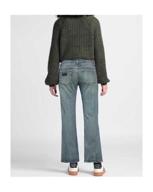 Ganni Blue Five Pocket Jeans