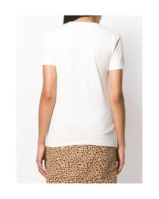 Off-White c/o Virgil Abloh White Logo Character Printed T-Shirt